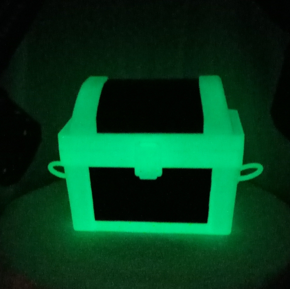 Ryans Word Glow In Dark The Dark Ghost Treasure Chest (Chest Only) - Picture 6 of 11